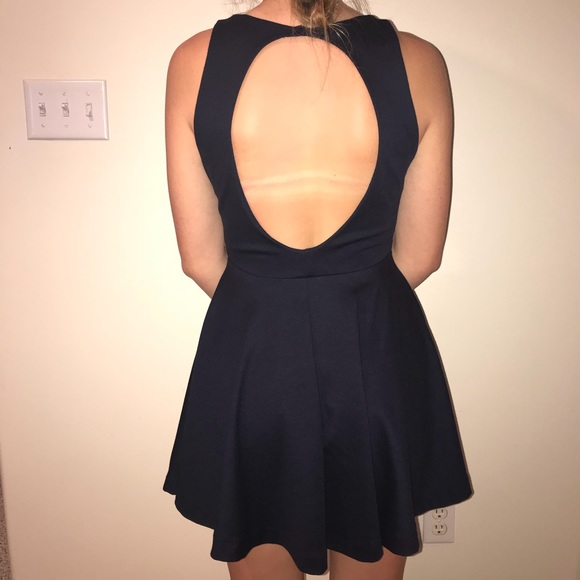 Foreign Exchange Cutout Peplum Dress - Picture 3 of 3